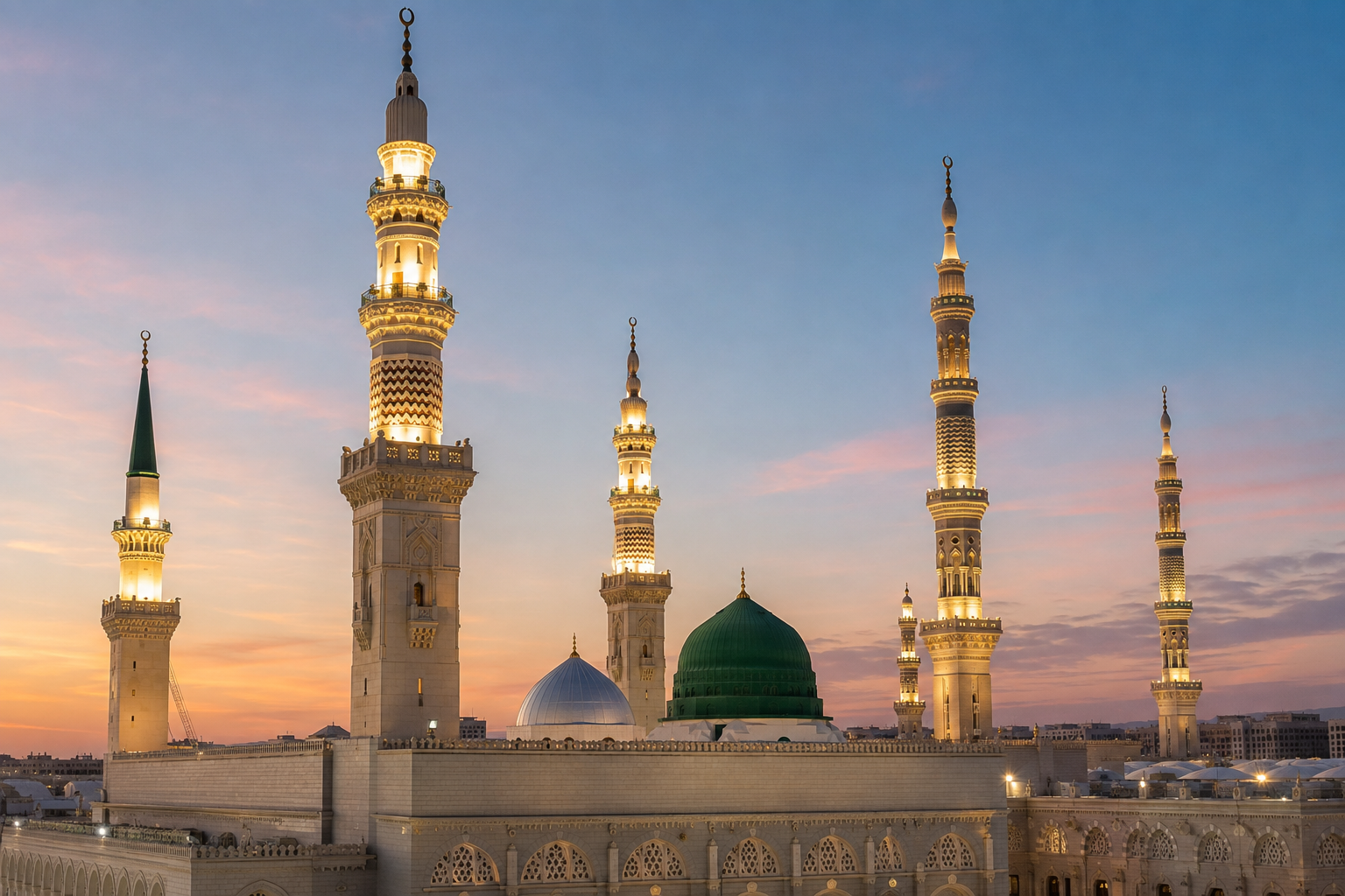 Masjid Nabawi minarets, Madinah